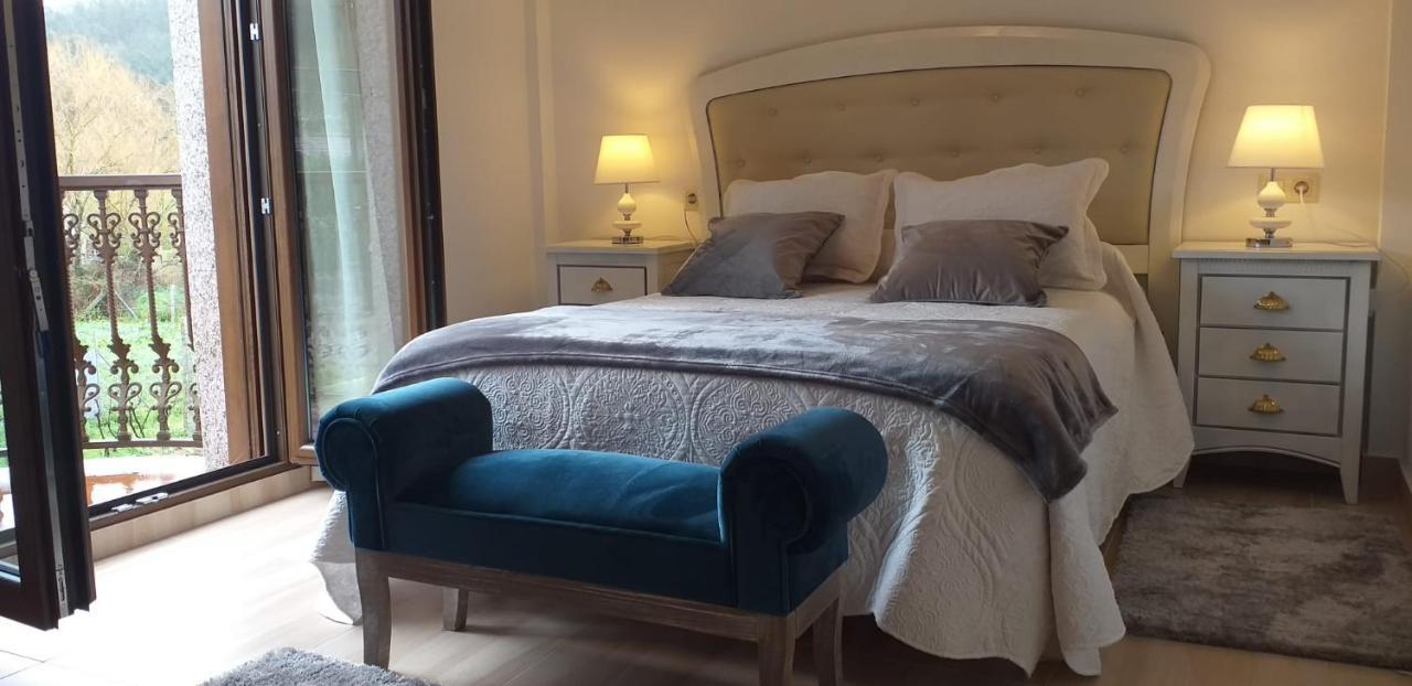 Casa Victoria Garden Con Jacuzzi Y Piscina Villa Caldas De Reis Eksteriør bilde