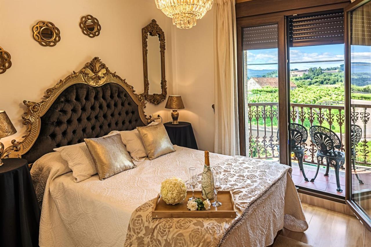 Casa Victoria Garden Con Jacuzzi Y Piscina Villa Caldas De Reis Eksteriør bilde