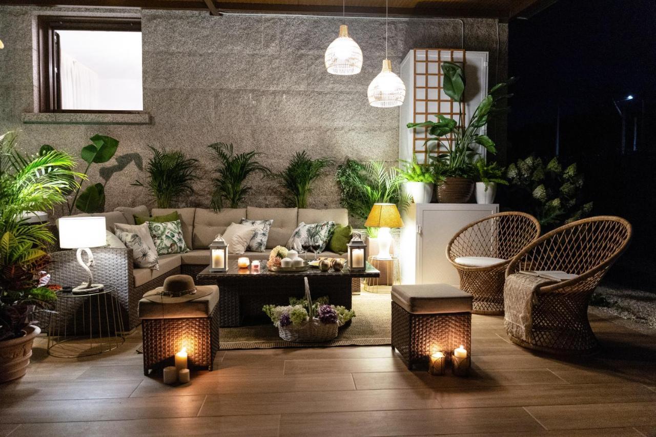 Casa Victoria Garden Con Jacuzzi Y Piscina Villa Caldas De Reis Eksteriør bilde